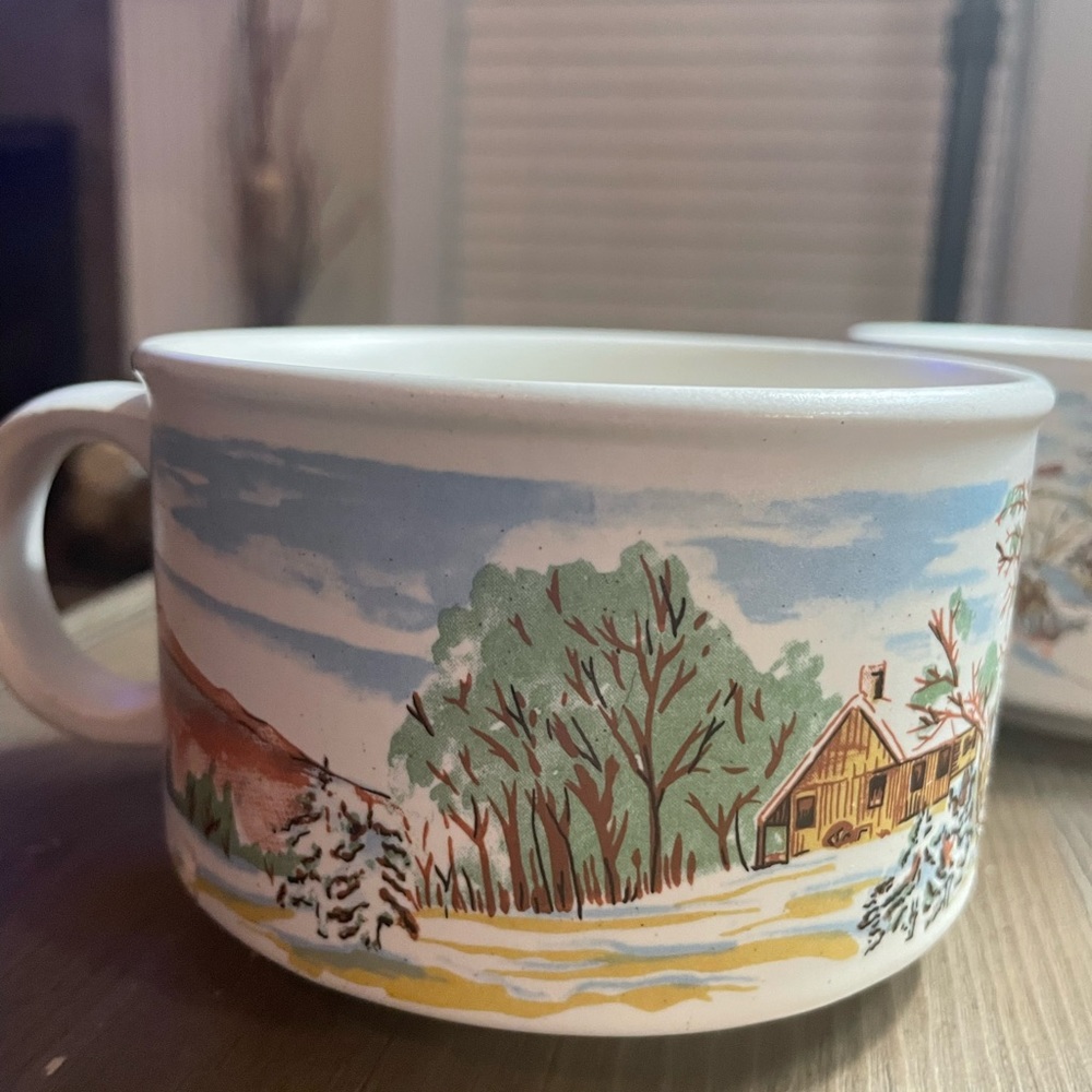 Vintage Sunny craft stoneware collection hand decorated 22203 Korea